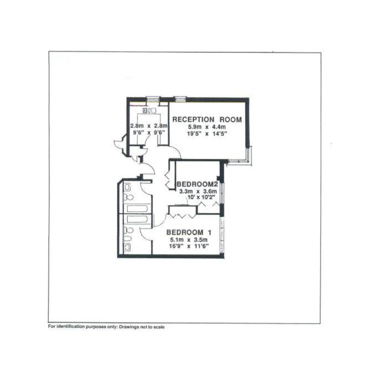 Monarch House - Two Bedroom Apartment 2bed-floorplan