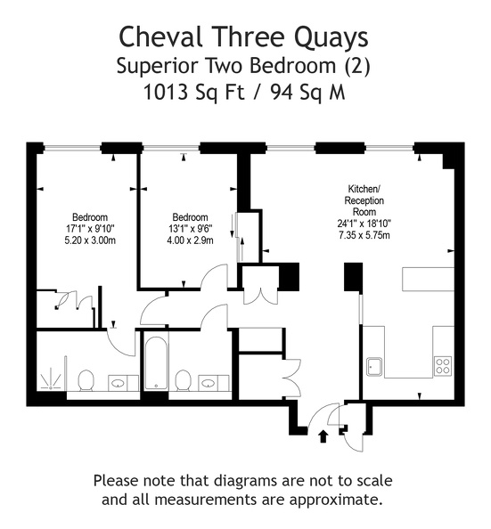 ChevalThreeQuays-Superior Two Bedroom Apartment Urban View-010.jpg