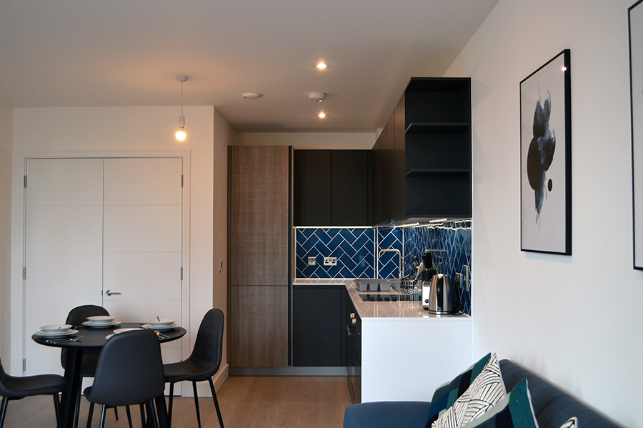 Residence-Hoxton---1-Bed-1-Bath-Living-Room Kitchen