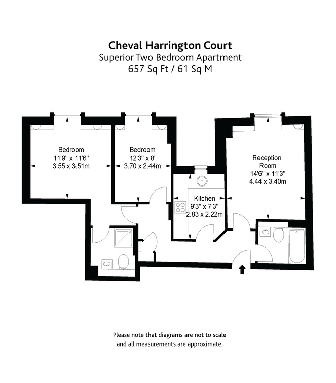 CHC - Superior Two Bedroom Apartmenta 2020