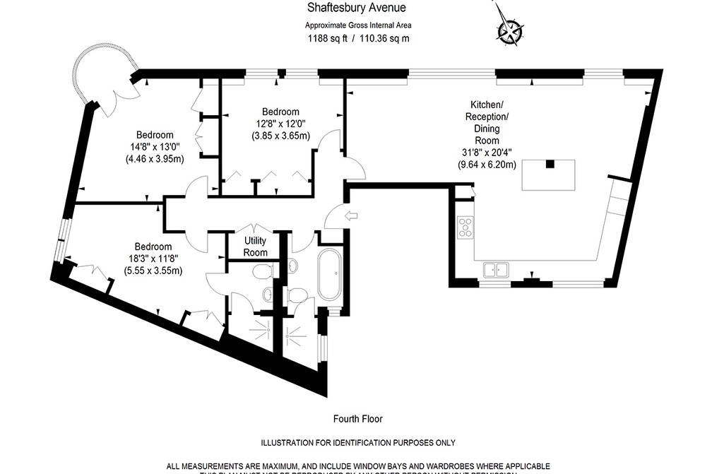 ShaftesburyAvenue-Three-bedroom-penthouse-apartment-Shaftesbury-Avenue-41