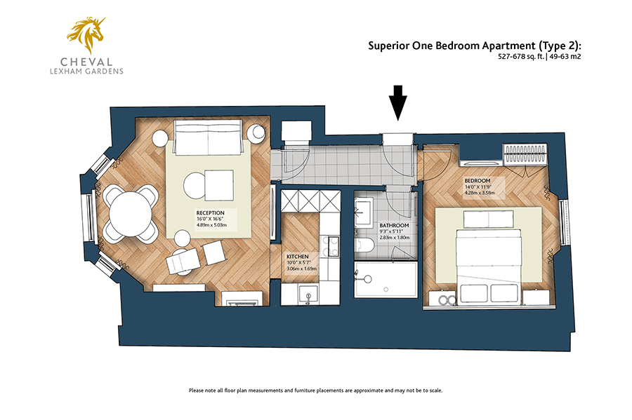 CLG Floorplans Superior-One-Bedroom-Apartment Type2