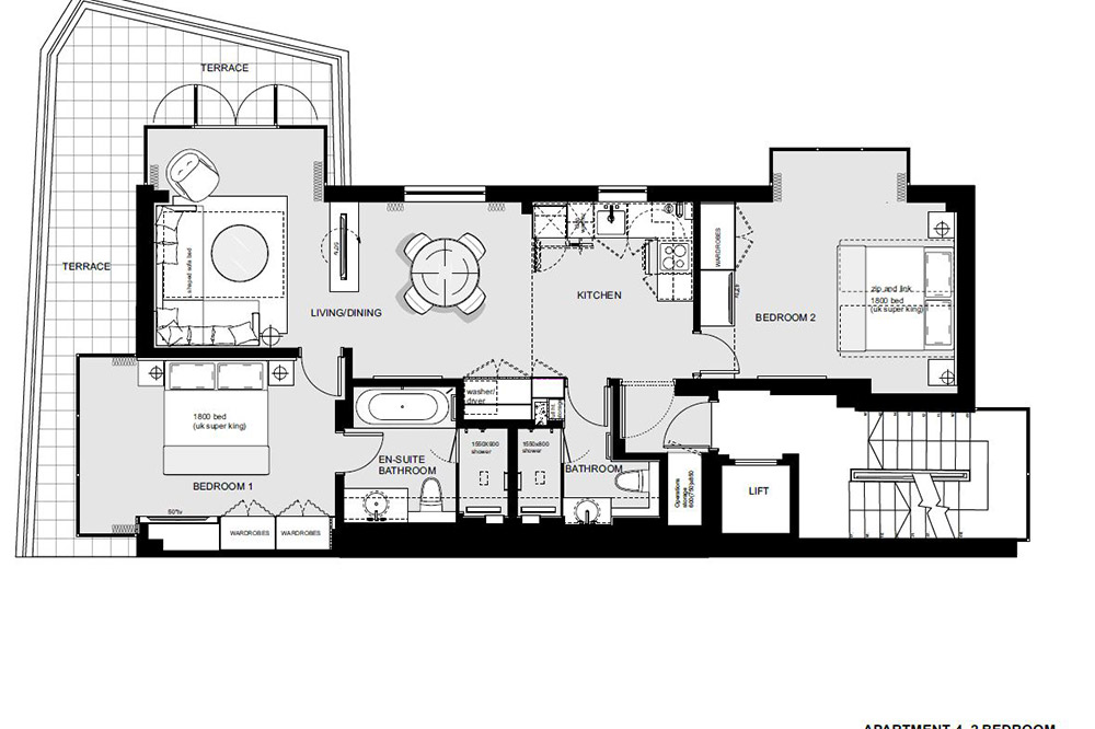 15BasilSt-3.-Deluxe-Two-Bed-Apartments-12.-15-Basil-Street---Two-Bedrom-Deluxe-Floorplan